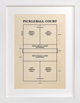 Pickleball Posters 1 Children's Art Prints