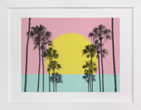 Summer Palms Children's Art Prints