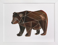 Bear Body Children's Art Prints