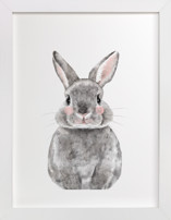 Baby Animal Rabbit Children's Art Prints