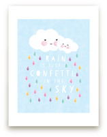 confetti rain drops by Mandy Rider