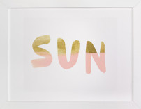 Sun and Surf Children's Art Prints