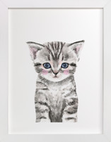 Baby Kitten Children's Art Prints
