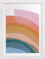 paper rainbow Children's Art Prints
