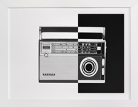 Two-Tone Transistor Radio Children's Art Prints