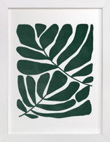 Loopy Leaves II Children's Art Prints