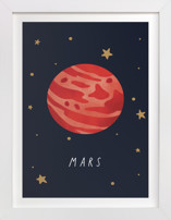 Solar System VI (Mars) Children's Art Prints