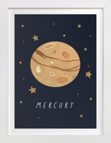 Solar System VIII (Mercury) Children's Art Prints