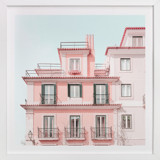 Pastel Pink House