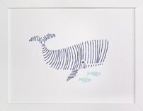 Lined Animals II Children's Art Prints