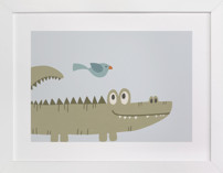 My Jungle Friends 1 Children's Art Prints