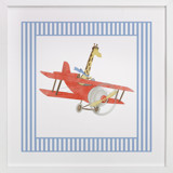 Safari Planes 1 Children's Art Prints
