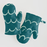 Surf's Up Children's Oven Mitt Set