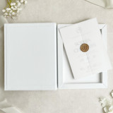 Luxurious White Velvet Keepsake Box Keepsake Boxes
