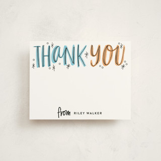 Thank You Outlines Children's Stationery