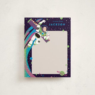 Disney and Pixar birthday Buzz Children's Stationery