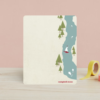 Fish Tales & Campfires Children's Stationery