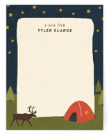 Camping Children's Stationery