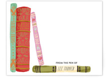 Painted Book Spines