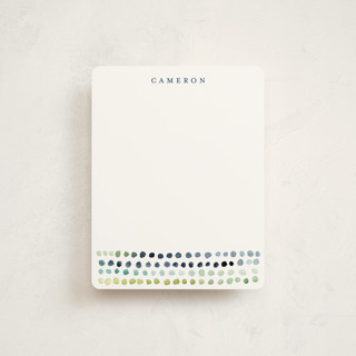 Watercolor Dots Children's Stationery