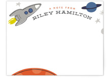 Mission To Mars Children's Stationery