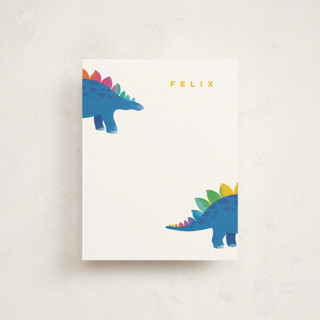 rainbowsaur Children's Stationery