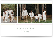 Kwanzaa Stripes Kwanzaa Cards