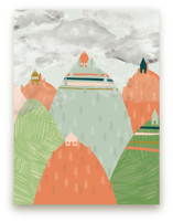 Town on the hills Children's and Nursery Wall Mural