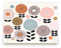 Mid Century Garden Children's and Nursery Wall Mural