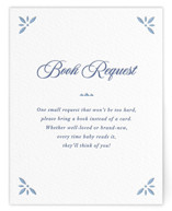 Talavera Tiles Letterpress Baby Shower Insert Cards