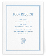 Cheseapeake Letterpress Baby Shower Insert Cards