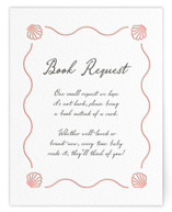 Ocean Love Letterpress Baby Shower Insert Cards