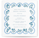 Petite Jolie Letterpress Bridal Shower Invitations