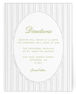Letterpress Direction Cards
