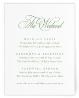 Letterpress Direction Cards