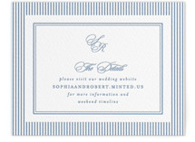 Letterpress Direction Cards