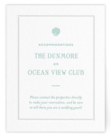 Isle Letterpress Direction Cards