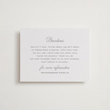 krytharaki Letterpress Direction Cards