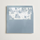 Christmas Toile Slip-In Envelope Liners