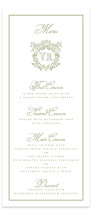 Crestino Letterpress Long Menus