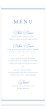 POSH Letterpress Long Menus