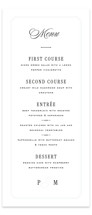 Outlined Letterpress Long Menus