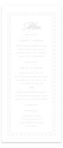 Shell Border Letterpress Long Menus