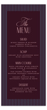 sophisticate Long Menus