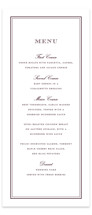 Engraved names Long Menus