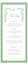 Romantic Garden Long Menus