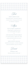 Coastal Charm Long Menus