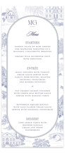 Southern Charm Toile Long Menus