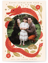 Year of Dragon Lunar New Year Cards