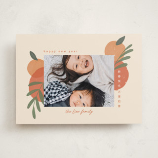Mandarin Oranges Lunar New Year Cards